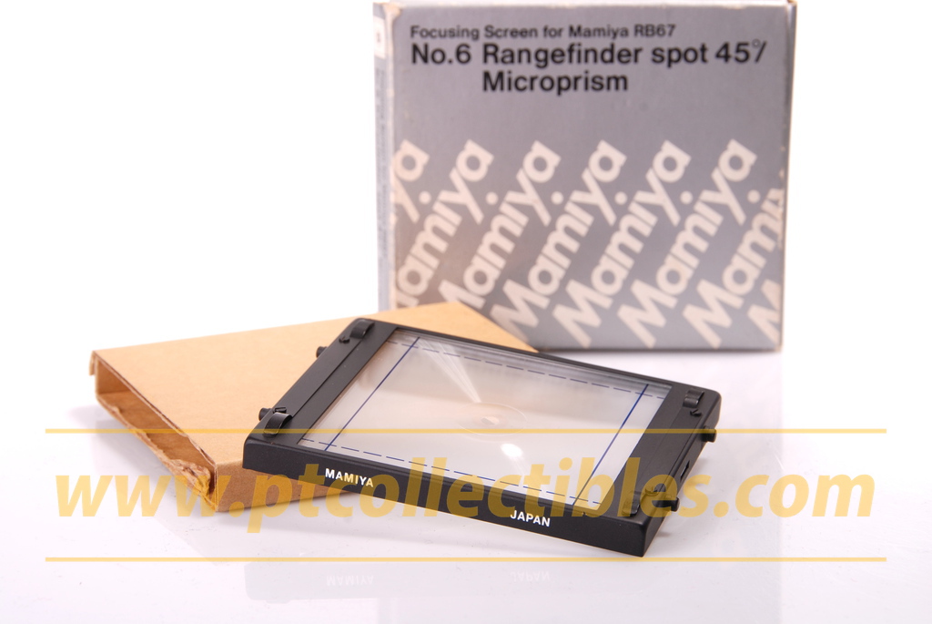 MAMIYA RB67 No.6 screen
